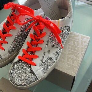 Golden ghost deluxe woman sneakers size 40 glitter